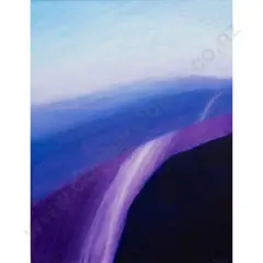 Lois McIvor, Taoist Landscape with Waterfall