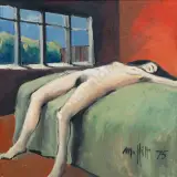 Trevor Moffitt, Reclining Nude II