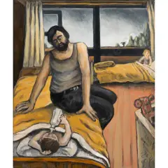 Nigel Brown, Bedroom Painting 2