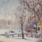 Mabel Hill, Snow in Rochester Minnesota