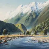Colin C. Wynn, South Island Landscape
