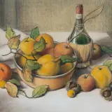 Elise Constance Mourant, Still Life with Wine
