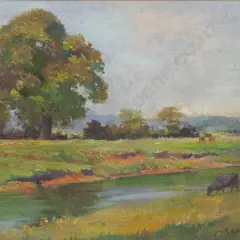 Richard Wallwork, River Through the Meadow