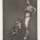 Barry Cleavin, Small Bull Being Tormented by a Lady