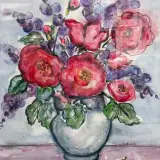 Lily Lewis, Still Life with Roses