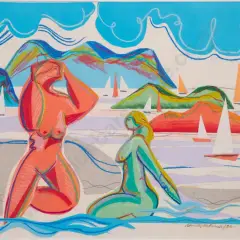 Sunbathing by Patrick Williams, sold Feb 2026
