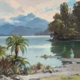 Peter Brown, Lake Kaniere - Westland
