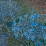 Carol Anne Bauer, Hydrangeas and Rainbow Water Mist