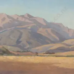 W. E Richardson, South Island Landscape