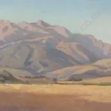 W. E Richardson, South Island Landscape