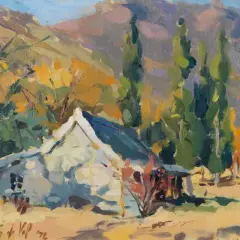 Gaston de Vel, Pioneer's Cottage - Arrowtown