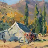 Gaston de Vel, Pioneer's Cottage - Arrowtown