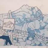 Julian Trevelyan, Aix-en-Provence