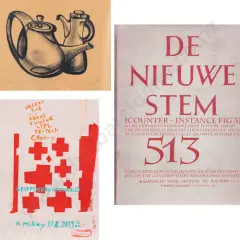 Roy Cowan, Coffee and Teapot & Two Promotional Posters (Unframed)