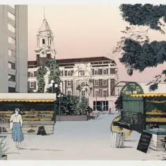 Lawrence Leitch, Queen Elizabeth Square - Auckland
