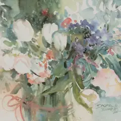 D Barton, Floral Still Life