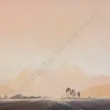 Colin C. Wynn, Evening Peach - Torlesse Range - Canterbury