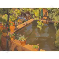 Cedric Savage, Water Tank with Grapes