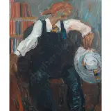 Jane Evans, Girl with Panama Hat