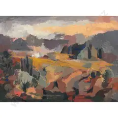 Douglas MacDiarmid, Landscape at Gignac