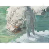 Euan MacLeod, Looking Down on Burning Sea