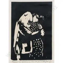 Trevor Moffitt, Miner Embracing His Wife