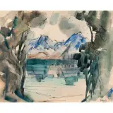 Doris Lusk, Untitled Landscape