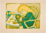 Otto Dix, Spielendes Kind