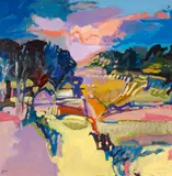 Jean Krillé, Ohne Titel, Öl auf Hartfaser