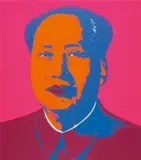 Andy Warhol, Mao, Serie von fünf Farbserigrafien auf Karton