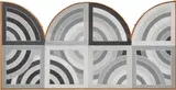 Richard Pettibone, Frank Stella Takht-I-Sulayman II, 1968, polymer and graphite on shaped canvas, in artist's frame