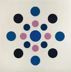 Thomas Downing, Blue Tender, acrylic on canvas