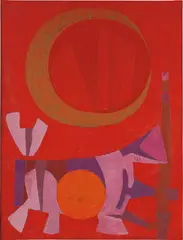 Roma by Pedro Coronel, 1969, oil on canvas, sold May 2019