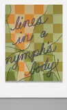Caitlin Keogh, Lines in a Nymph’s Body, 2019, acrylic on canvas