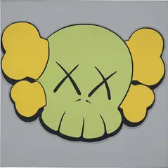 UNTITLED by Kaws, 1997, acrylic on canvas, sold May 2019
