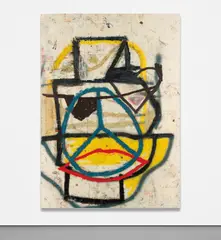Joe Bradley, Untitled Freek, 2010, oil, spray paint and mixed media on canvas