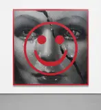 Barbara Kruger, Tears, 2012, digital print on vinyl