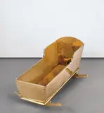 Sherrie Levine, Large Cradle, 2009, cast bronze