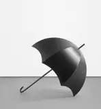 Katharina Fritsch, Schwarzer Schirm (Black Umbrella)