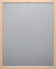 Silver Mirror: 3 by Sherrie Levine, 2010, frosted mirror, in artist's maple frame, offered May 2019
