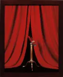 Sarah Charlesworth, Untitled (Voyeur) from the Doubleworld series, 1995, Cibachrome print, in artist's mahogany frame