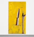 Julian Schnabel, No. 17 (Red Cross Painting for N. Fisher, 1978), 1977-1978, oil on canvas