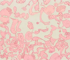 Sue Williams, Selected Tufts, 2006, oil on canvas