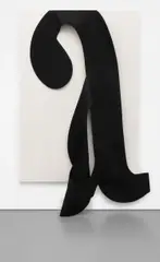 Blake Rayne, Cover Letter, 2010, synthetic felt and acrylic on canvas