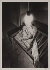 Luz Interior by Oscar Muñoz, 1982, charcoal on paper laid on canvas, offered May 2019