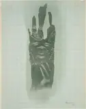 David Hammons, Untitled (Body Print)