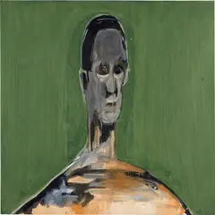 Bust 3 by Noah Davis, 2010, oil on canvas, sold May 2019