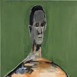 Noah Davis, Bust 3, 2010, oil on canvas