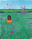 Lamar Peterson, Untitled, 2001, gouache and acrylic on paper
