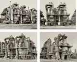 Bernd and Hilla Becher, Chemische Fabrik Wesseling Bei Köln